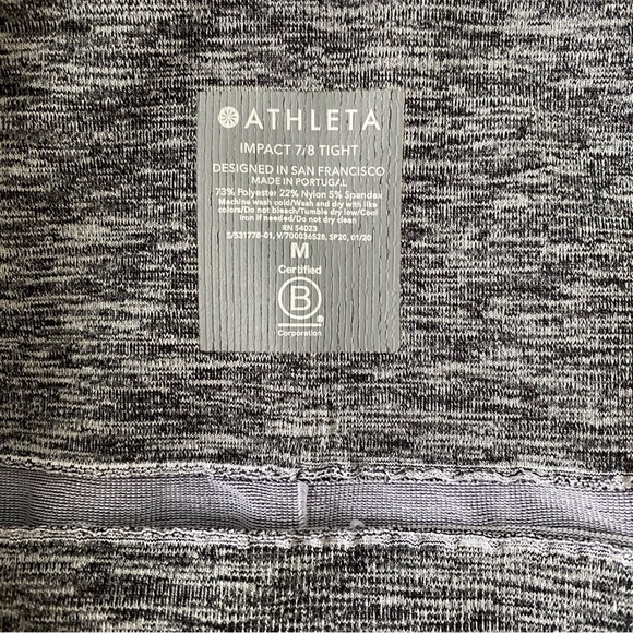 Athleta Impact 7/8 tight leggings M - Picture 2 of 3